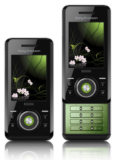 Pobierz darmowe dzwonki Sony-Ericsson S500i.